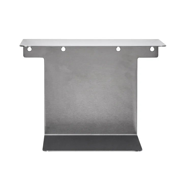 House Doctor - Book Wall shelf, L 32 cm, brushed silver finish