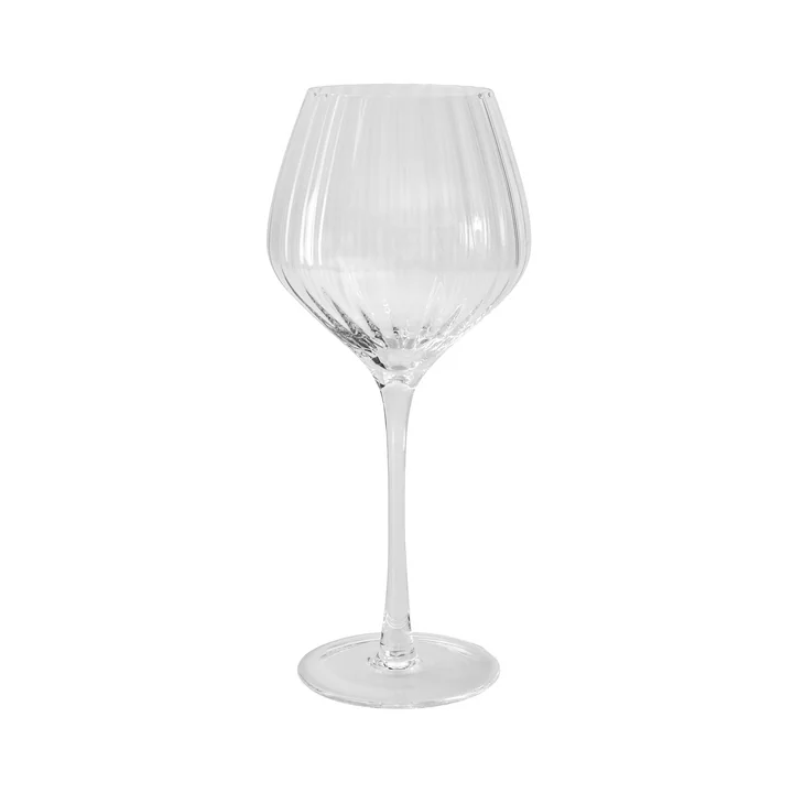 House Doctor - Rill red wine glass, clear