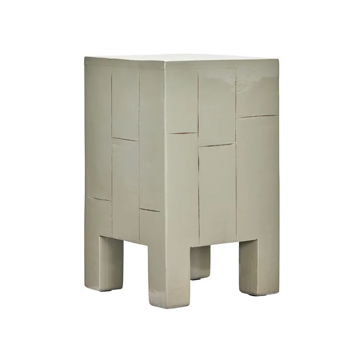 House Doctor - Brick Side table, H 50.5 cm, sand