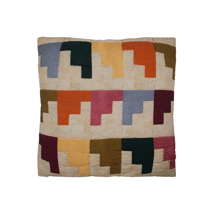 House Doctor - Block Cushion cover, 50 x 50 cm, colorful