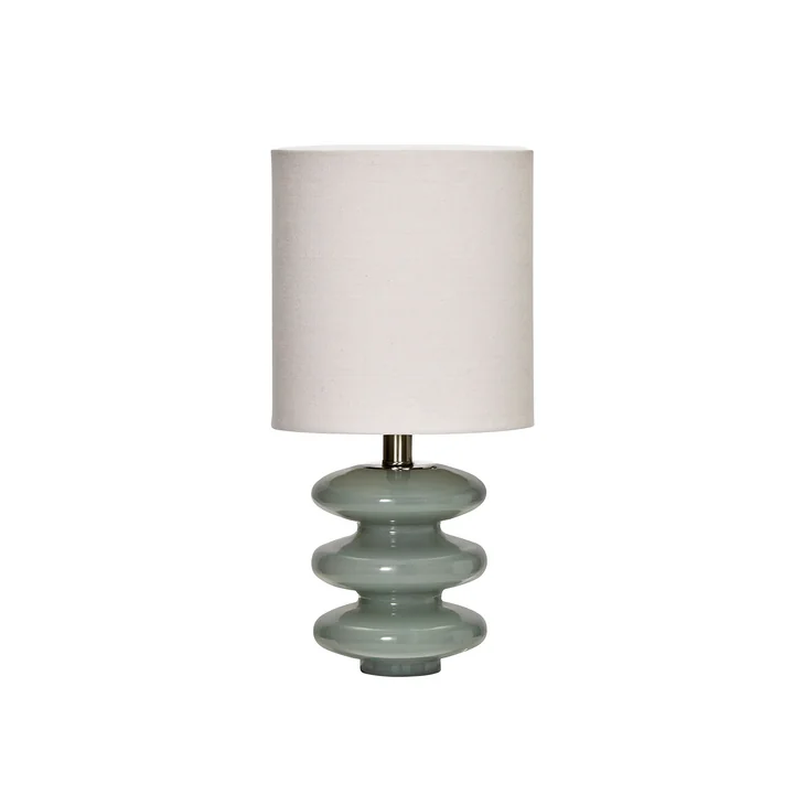 House Doctor - Step Table lamp, S, light blue / off-white