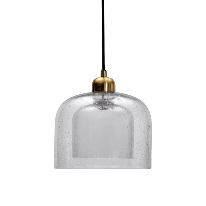 House Doctor - Bell Pendant light, clear
