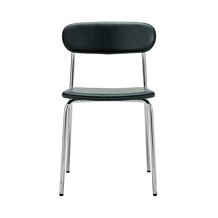 House Doctor - Pova chair, dark green / chrome