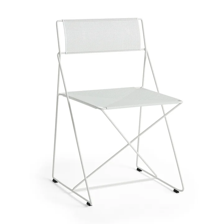 HAY - X-Line Chair, outdoor, chalk white, AF241-E677