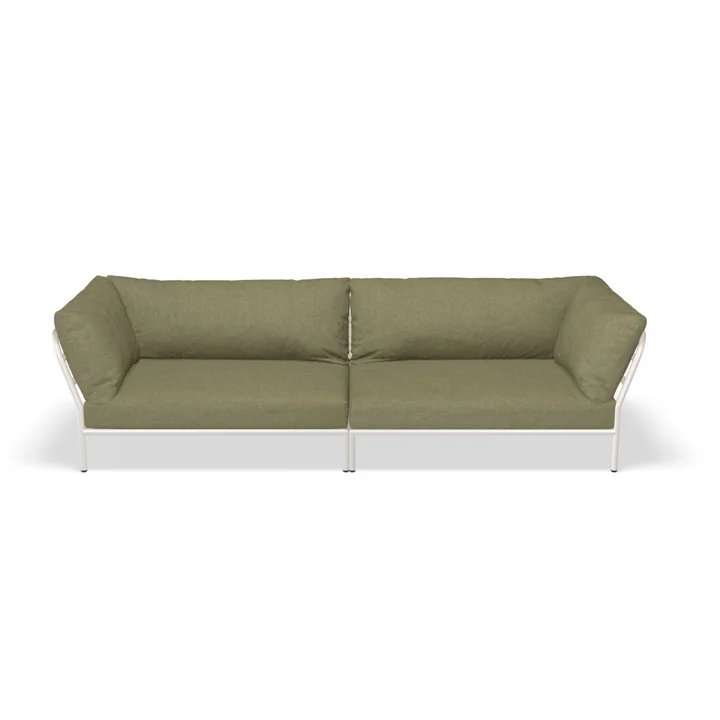 HOUE - Level 2 Lounge set 4, muted white / leaf