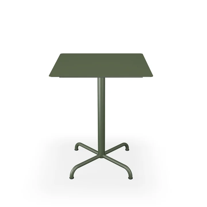 HOUE - Pico garden table, 60 x 60 cm, 4-star frame, olive green