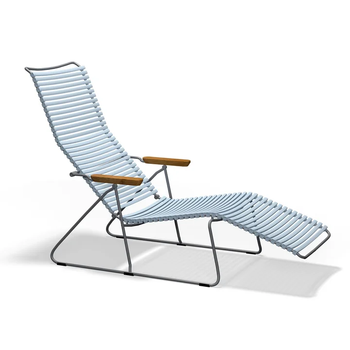 HOUE - CLICK Sun lounger, dusty light blue