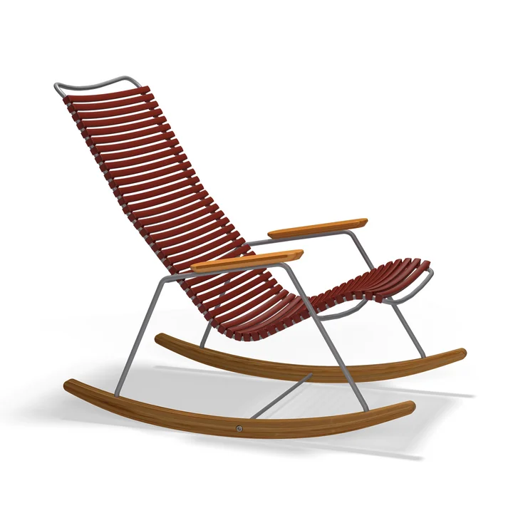 HOUE - CLICK Outdoor Rocking rocking chair, paprika