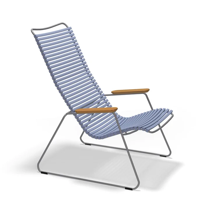 HOUE - CLICK Outdoor Lounge Chair, dove blue