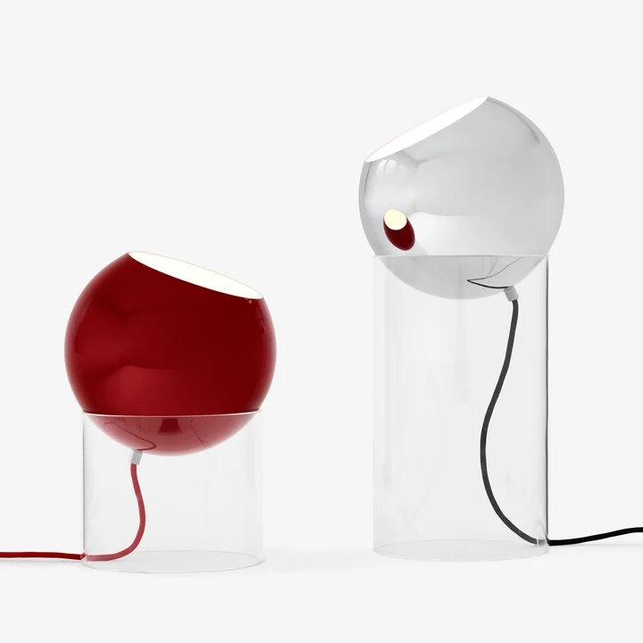 & Tradition - Topan VP14 lights, vermilion and chrome-plated