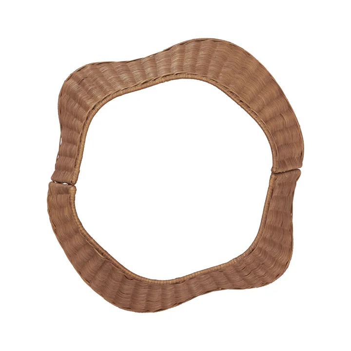 Ferm Living - Braided Christmas tree border, natural