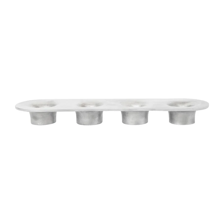 Ferm Living - Soothe 4 candle holders, aluminum