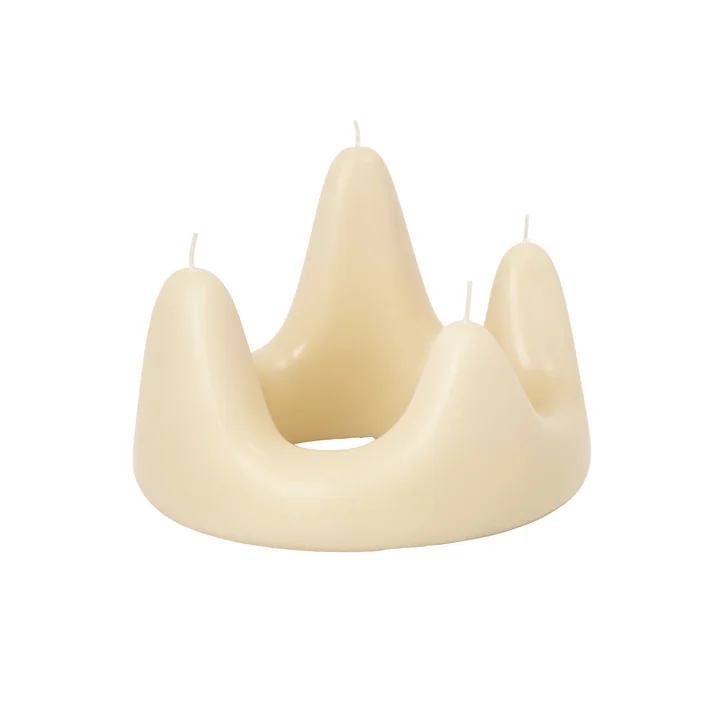 Ferm Living - Stala Candle, Ø 20 cm, sand