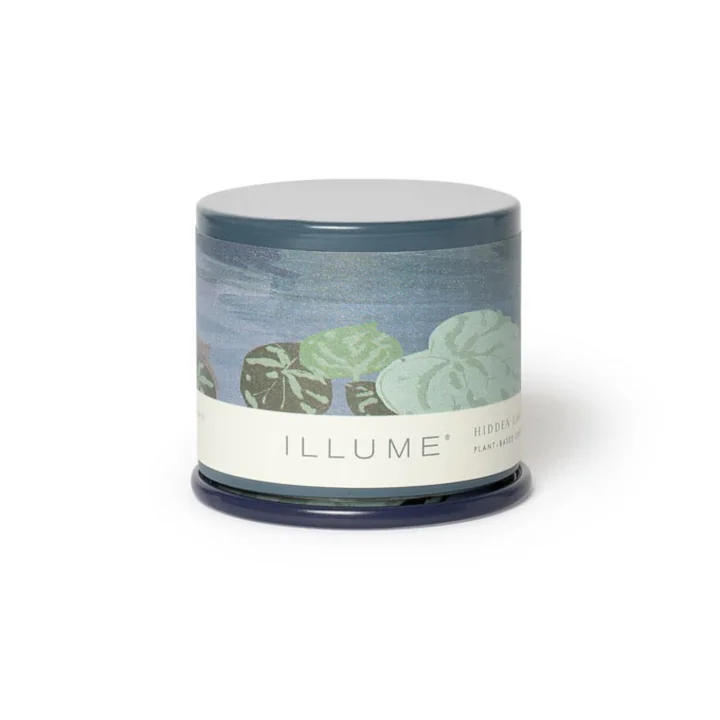 Bloomingville - ILLUME Demi Vanity Tin scented candle, Hidden Lake