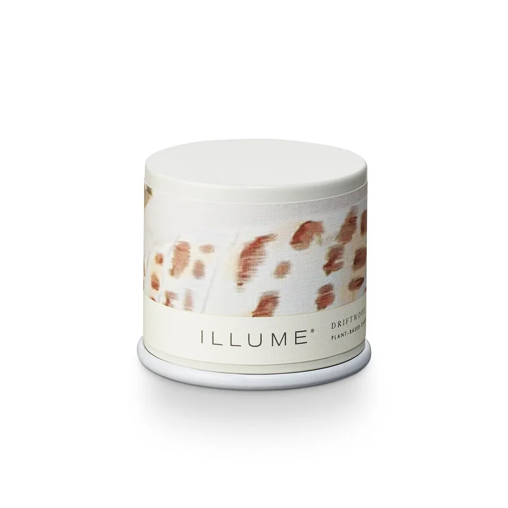 Bloomingville - ILLUME Demi Vanity Tin scented candle, Driftwood