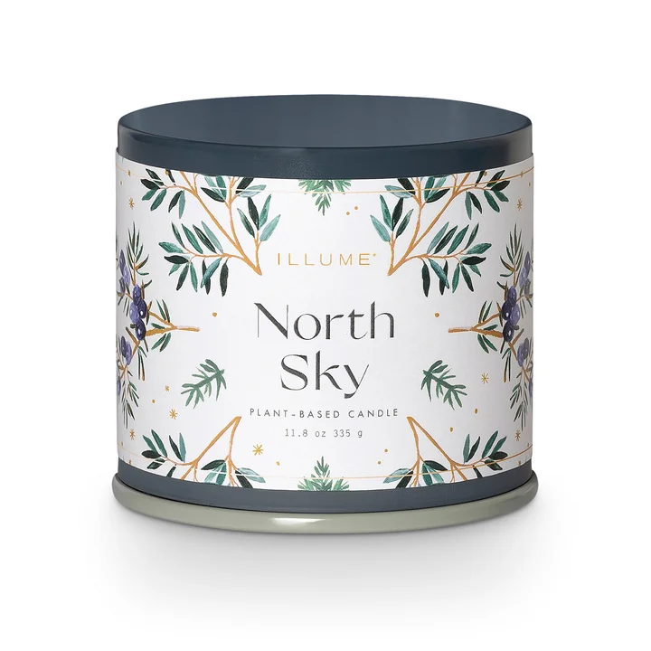 Bloomingville - ILLUME Vanity Tin scented candle, North Sky