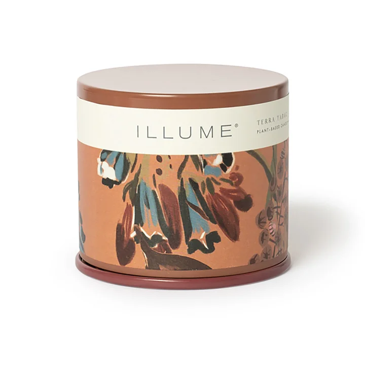 Bloomingville - ILLUME Vanity Tin scented candle, Terra Tabac