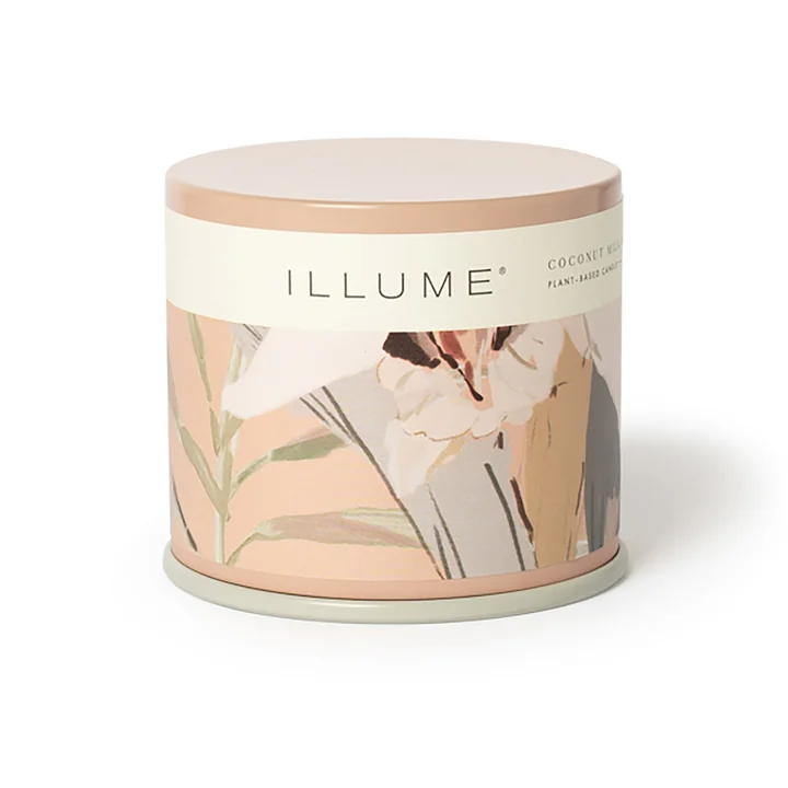 Bloomingville - ILLUME Vanity Tin scented candle, Coconut Milk Mango
