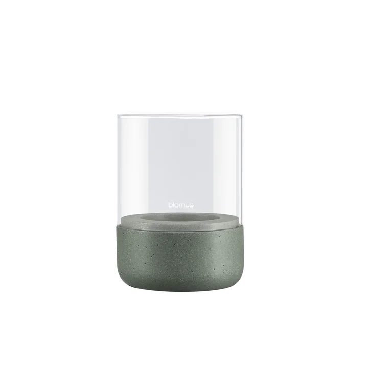 Blomus - Calma Lantern, Ø 10 cm, clear / agave green