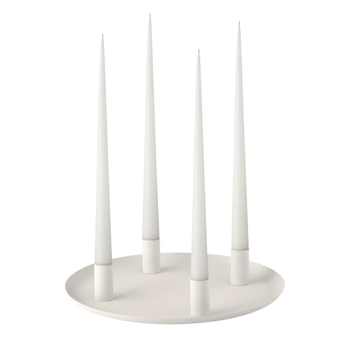 Blomus - Loha candle holder, round, moonbeam