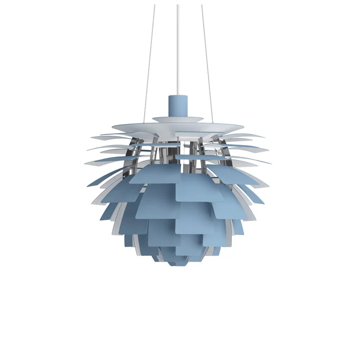 Louis Poulsen - PH Artichoke Ø 48 cm, dusty blue / chrome-plated