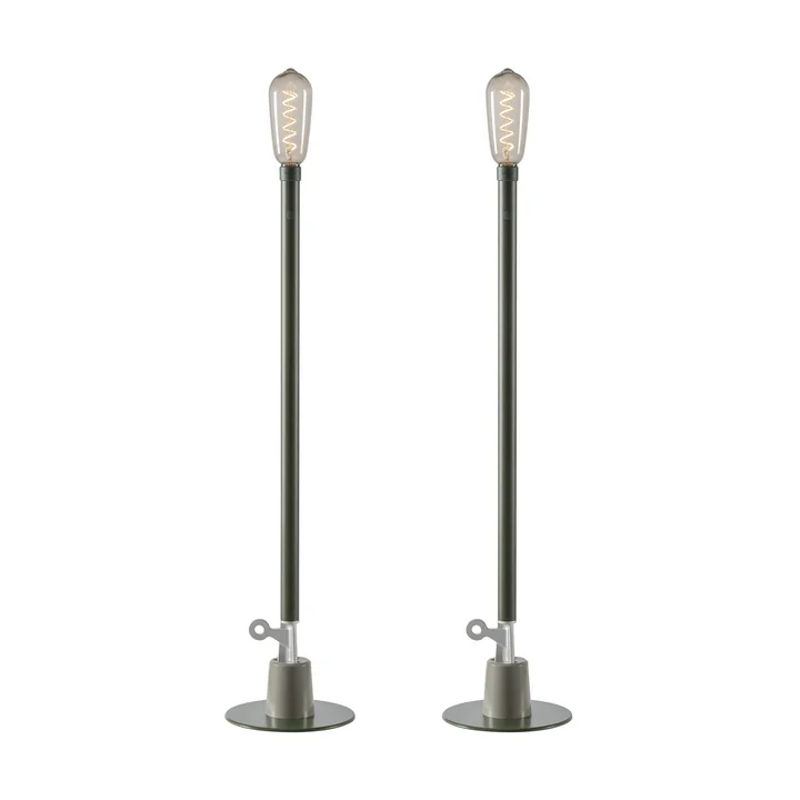Weltevree - Sticklight LED outdoor light, bottle green (set of 2)