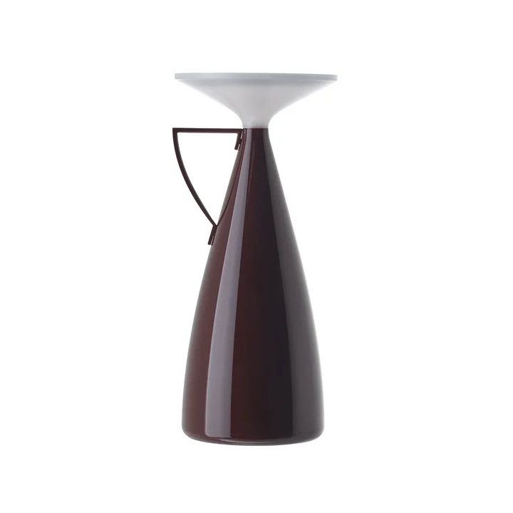 Kartell - Camomille Battery-powered light (LED), burgundy red