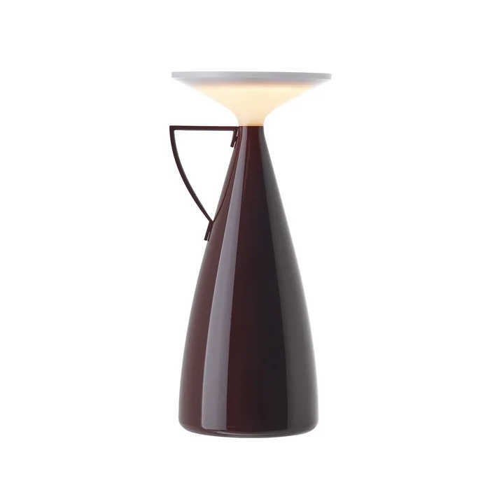 Kartell - Camomille Battery-powered light (LED), burgundy red