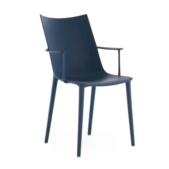 Kartell - H.H.H. armchair, blue / matt