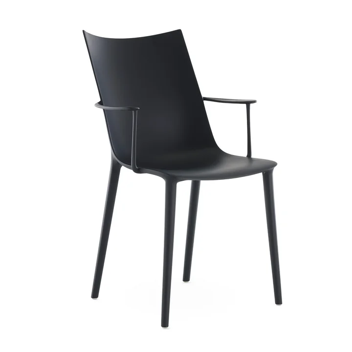 Kartell - H.H.H. armchair, black / matt
