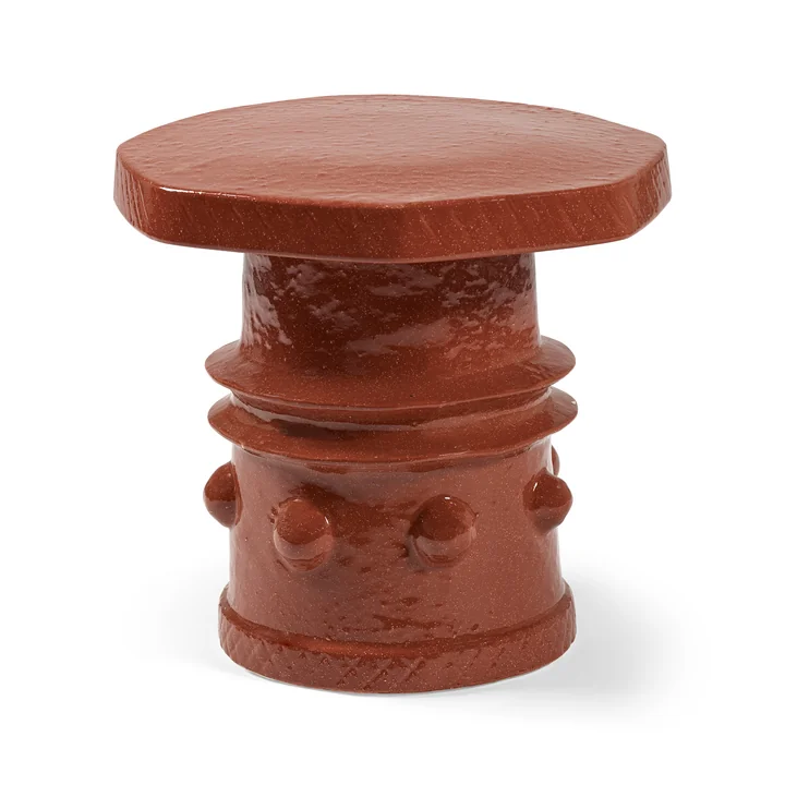 Serax - Clara side table 08, rust