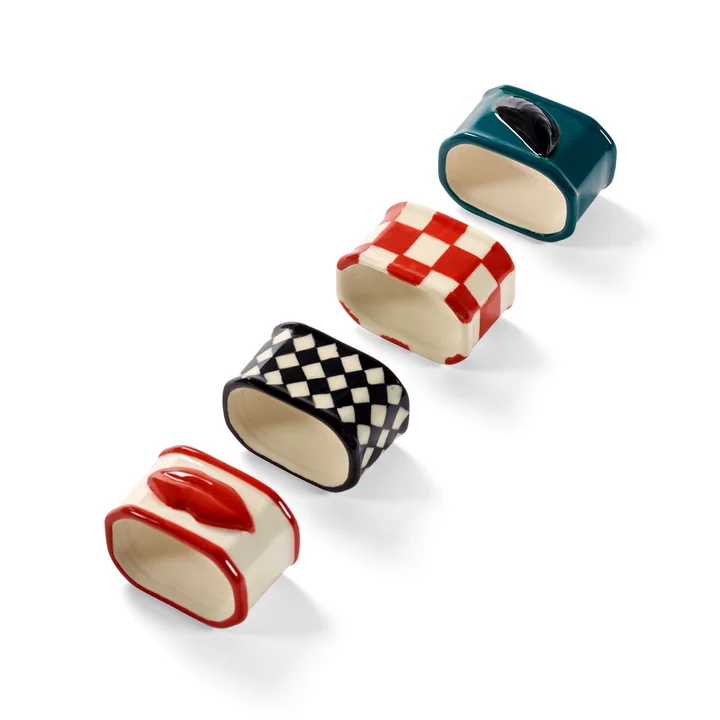 Serax - Napkin rings, mix (set of 4)