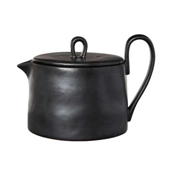 Ferm Living - Flow teapot, 150 cl, black