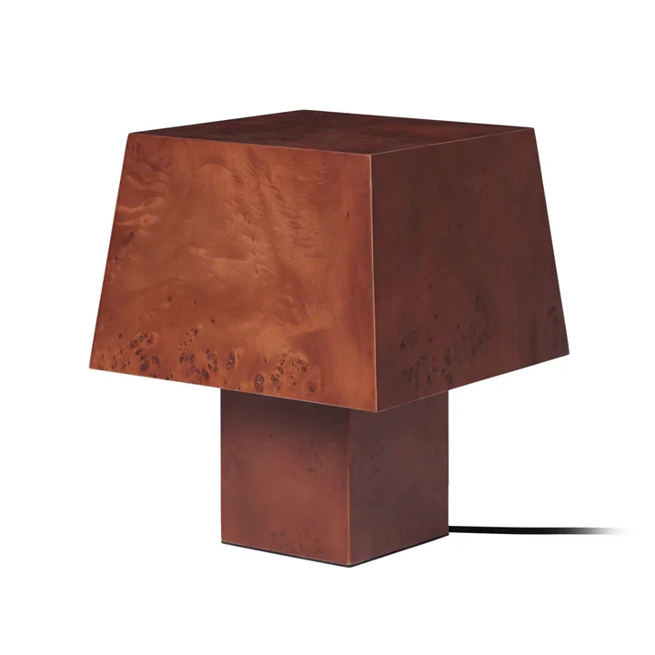 Ferm Living - Burl Table lamp, dark stained
