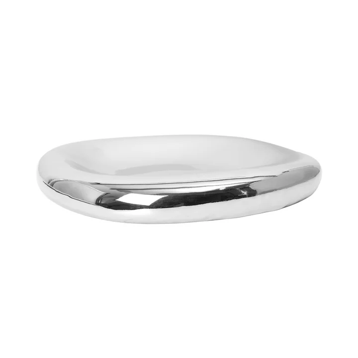 Ferm Living - Bellure bowl, Ø 35 cm, silver