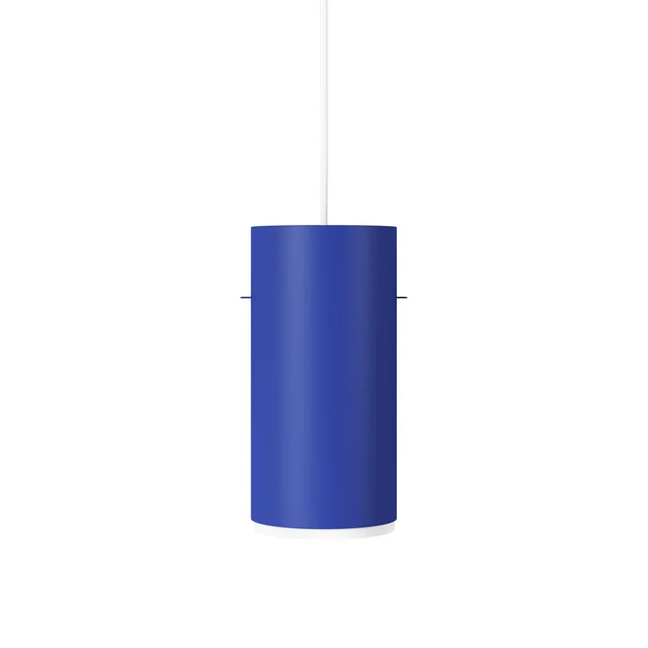 Moebe - Tube Pendant light, large / deep blue