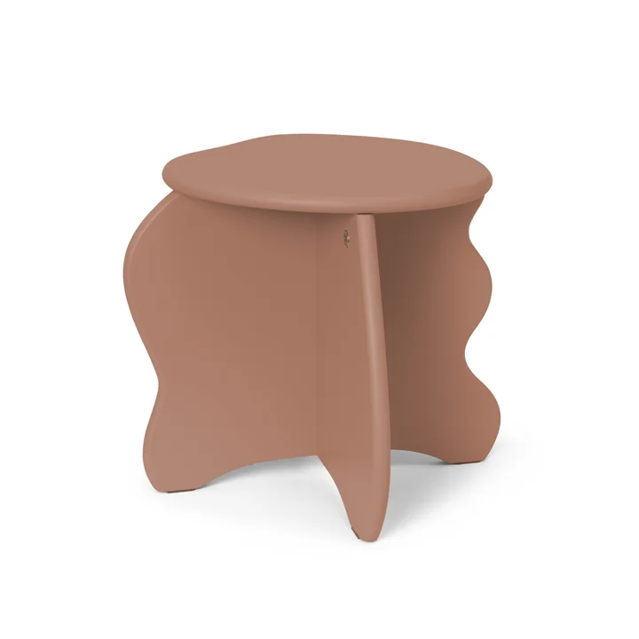 Ferm Living - Slope Children's stool, pink