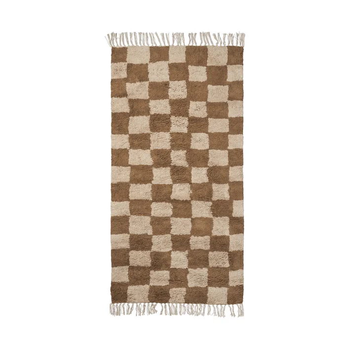 Ferm Living - Mara children's rug, 150 x 80 cm, tan / warm sand