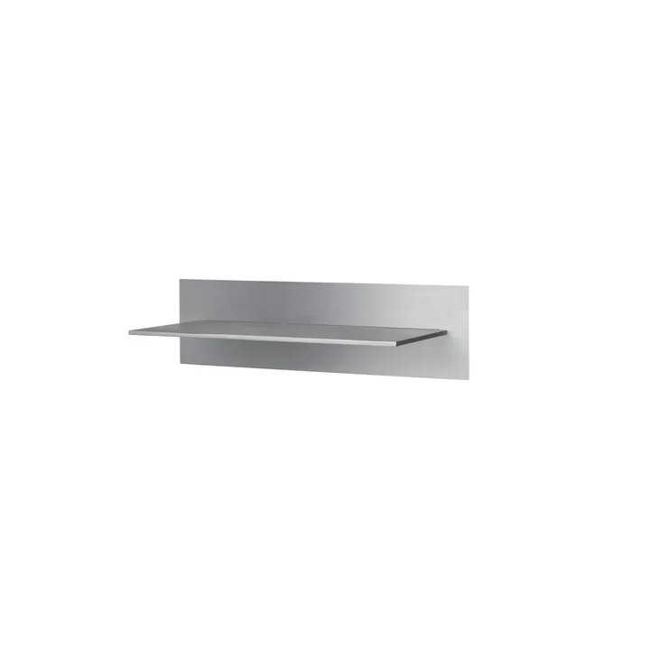 Ferm Living - Stock Single wall shelf, 35 cm, aluminum