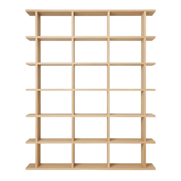 Ferm Living - Kona bookcase 3 x 6, 170 x 210 cm, natural oak