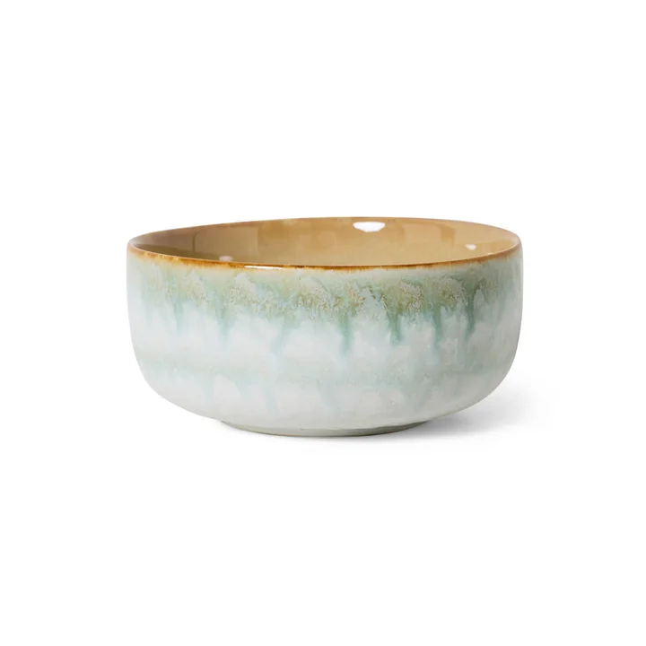 HKliving - 70's dessert bowl, Ø 12.5 cm, petal