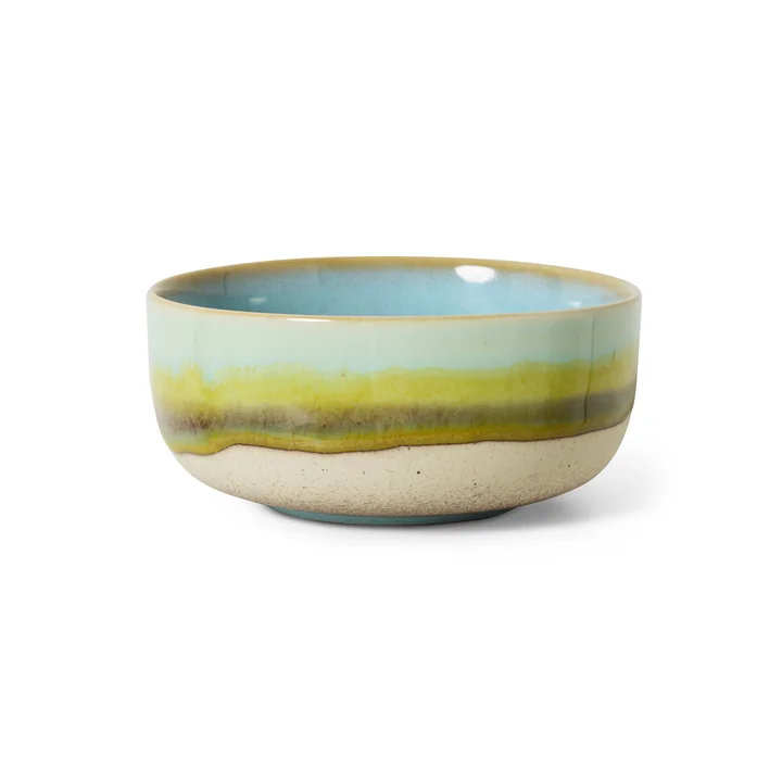 HKliving - 70's dessert bowl, Ø 12.5 cm, glint