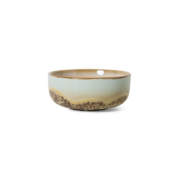 HKliving - 70's Tapas bowl, Ø 11 cm, shell