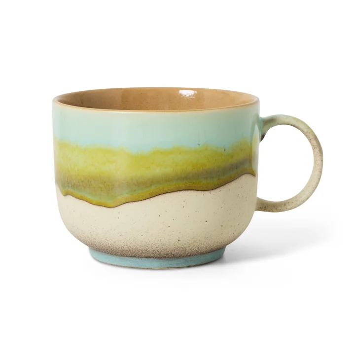 HKliving - 70's Tea cup, 425 ml, glint