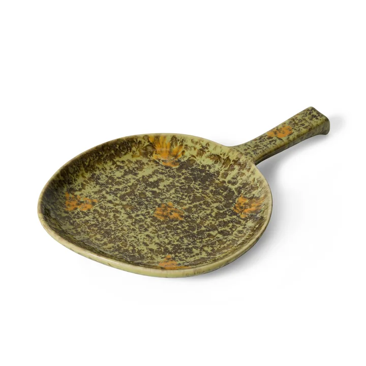 HKliving - 70's serving platter; 18 x 30.5 cm, fjord