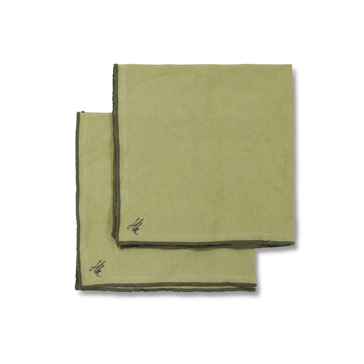 HKliving - Ease Napkins, 50 x 50 cm, dune (set of 2)