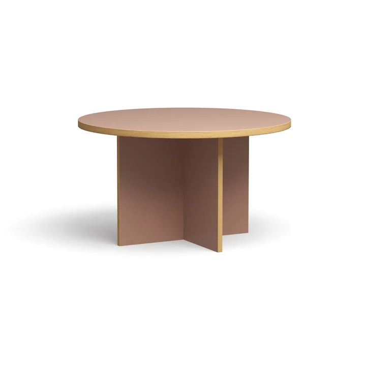 HKliving - Dining table, Ø 130 cm, clay
