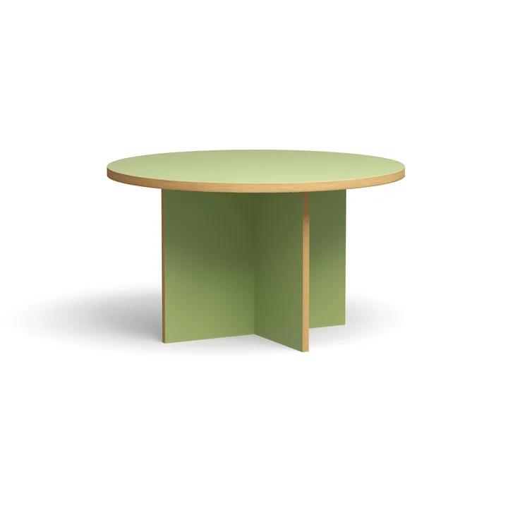 HKliving - Dining table, Ø 130 cm, pistachio