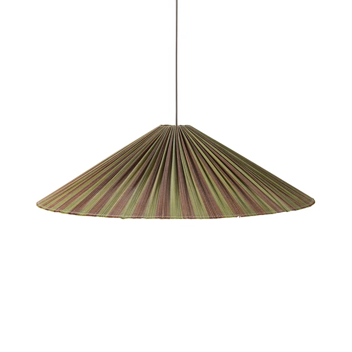 HKliving - Plisse Pendant light, verdura