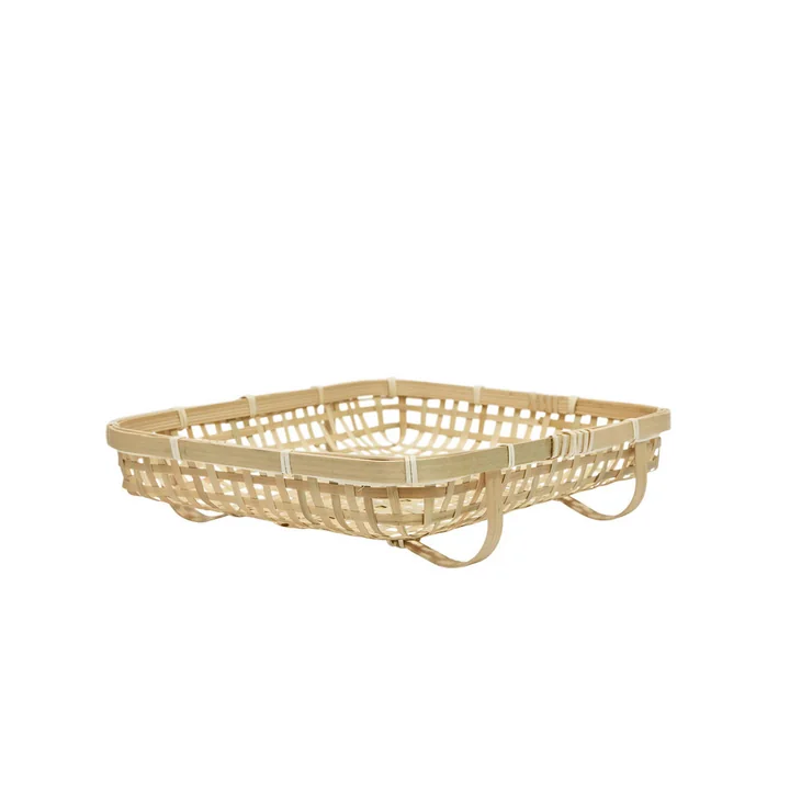 OYOY - Sporta Storage basket, small, natural bamboo